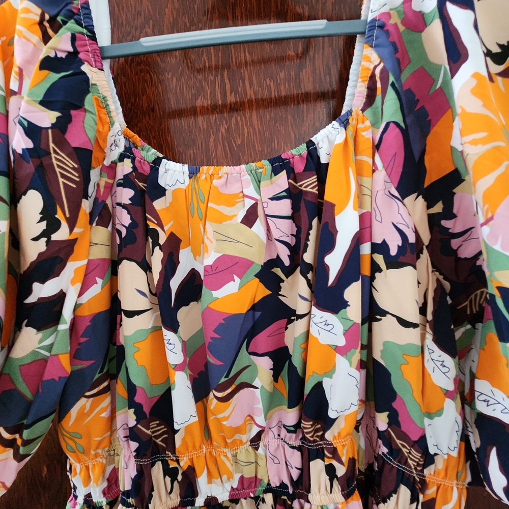 JODIFL Colorful Floral Print Dress - Picture 5 of 5